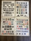 Spain Collection Of 291 Mint   Used Stamps On 7 Various Album Pages
