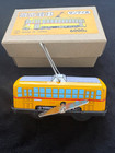 Vintage Japanese Tin Wind Up Streetcar Trolley Tram 6000 Type Made In Japan Box