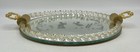 Ercole Barovier Murano Glass Serving Tray 1940 s  Etched And Twisted Glass
