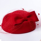 Women s British Style Pillbox Church Derby Wedding Winter Vintage Fascinator    
