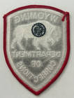Wyoming Department Of Corrections Patch Unused
