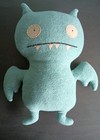 Uglydoll Classic Blue Ice Bat Plush 13  And 8  Ugly Dolls 