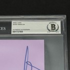 Barry Manilow Signed Index Card Hall Of Fame Slabbed Beckett Authentic Autograph
