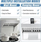 5ft Stainless Steel Commercial Exhaust Hood W  Detachable Filters Food Truck Us