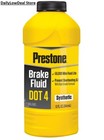 Prestone Dot 4 Brake Fluid - 12 Fl Oz- Synthetic  High Grade  50 000 Mile