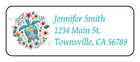Sea Turtle Personalized Return Address Labels Stickers Tags Beach