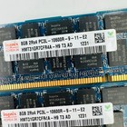 Lot Of 64gb  8 X 8gb   Hynix 8gb 2rx4 Pc3l-10600r-9-11-e2 Server Memory
