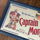 Vintage Captain Morgan Yo Ho Ho Mirror Sign - Rare