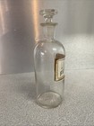 Antique Apothecary Label Under Glass 8 25    Bottle F  E  Sennae Carr-lowrey