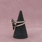 Silpada Sterling Silver Bold Hammered Square R1688 Ring Size 5 75