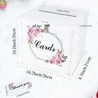 White Wedding Card Box With Lock  Gift Wedding Card Boxes For Reception Money   