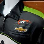 Jr Motorsports Large Race Used Fire Alarm Srvcs Chevy Crew Shirt Nascar R  Smith