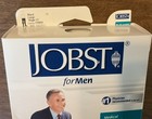 Jobst Men Opaque Thigh High Ct Stockings 20-30 Mmhg Large Black Nip