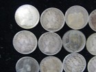 Lot Of 16 Canada  Silver 5 Cent Coins King Edward Vii  1902-1910
