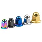 M6 M8 M10 Titanium Nut Acorn Dome Cap Hex Head Nuts For Bolt Screw Gr5 Fasteners