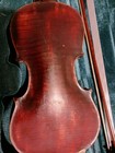 German Antique Late 19th Century Violin 4 4 Fullsize  Listen  Case  Bow 
