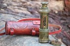 Handmade Solid Brass Telescope Vintage Nautical Spyglass Antique Maritime Decor
