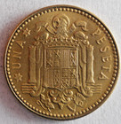 1947  54   Spain Peseta - Great Coin - Free Ship - Spain Bin  c-15