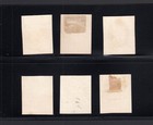 Proof  Scott  160p4 218p4 7c To 90c Banknote Issue - Plate Proofs On Card