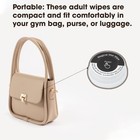 50 Pop-up Hand Wipes For On-the-go Cleanliness - Hypoallergenic   Fun Scent