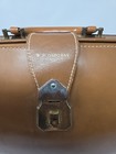 Vintage Doctor Physician House Call Medical Bag Large Brown Leather Pre-1950 s