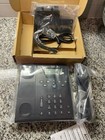 New Cisco Charcoal Ip Phone W  Handset   Stand Voip Gigabit Office Desk Phone