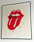 The Rolling Stones  lips And Tongue  1995 Limited Edition Lithographic
