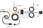 Glowshift Analog Wideband Air fuel Afr Gauge Kit W  O2 Sensor  Tinted 7 Color