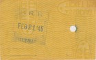 Prr Coatesville Pa Washington Dc Lh-360 Agent s Sub 2 21 1945