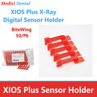 Sirona 6176536 Xios Plus Bitewing Intraoral Dental Sensor Holder Tab Red 50 bx
