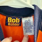 Bob The Builder Vintage Y2k Orange And Blue Kids Shirt Size 3t