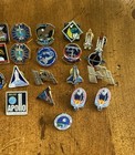 Vintage Nasa Lapel Pin Large Lot Of 33  Space Shuttle  Space Station  Missions