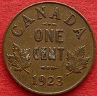 1923 Canada 1 Cent - Vf35 - Lot 9298