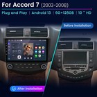 For Honda Accord 2003-2007 Android15 6 128g Carplay Car Stereo Radio Gps Navi Bt