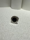 Bvlgari Bvlgari Single Stud Earring 18k White Gold Onyx