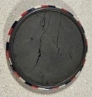 American Red Cross Canteen Service Pocket Mirror Button Wwii Era