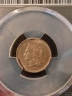 1865 3c Pcgs Ms63 3cn