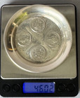 10 Centavos Republica Portuguesa 1915 Coin Sterling Silver Dish 46 Grams