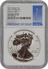 2021 S And W Reverse Proof Silver Eagle 2 Coins Designer Set Ngc Pf69 Fdoi Label