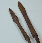 Ancient Roman Callvary Armor Piercing Arrowheads - Set Of 2 - Iron Arrow Points