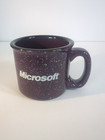 Microsoft Mug   Purple   Speckled Computer  Technology Coffee tea oversized 