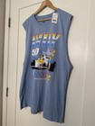 Nwt Indy 500 Mens Tank Top Size 2xl Blue Indianapolis Motor Speedway Cars Race
