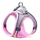 Cat Dog Harness Vest Reflective Adjustable Breathable Pet Chest Rope