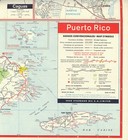Vintage 1969 Puerto Rico Road Map  spanish Edition      Standard Oil Co   esso 