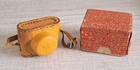 Vintage Hit Miniature Spy Camera W  Leather Case   Original Box Japan Untested