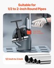 Vevor Pipe Notcher  1 2 To 2-inch Tubing Notcher With 0 To 60   Adjustable Angle 