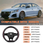 15   D-shaped Steering Wheel Cover For Nissan Rogue Altima Kicks Car Accessories