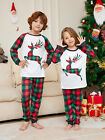 Christmas Family Matching Homewear Outfits Kids Pajamas Sets Xmas Pj s Clothes