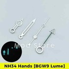 Nh34 Gmt Watch Hands Set Mod For Nh34a Movement Skx Ssk Mod Bgw9 Lume