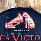 Antique Rca Victor Record Brush Duster Nipper Ballston Spa Ny Clarks Dept Store